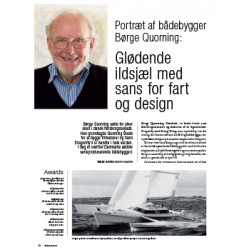 Portræt af bådebygger Børge Quorning
